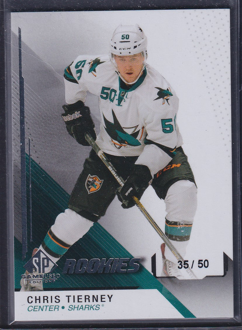 CHRIS TIERNEY - 2014 SP Game Used Rookies #184, /50