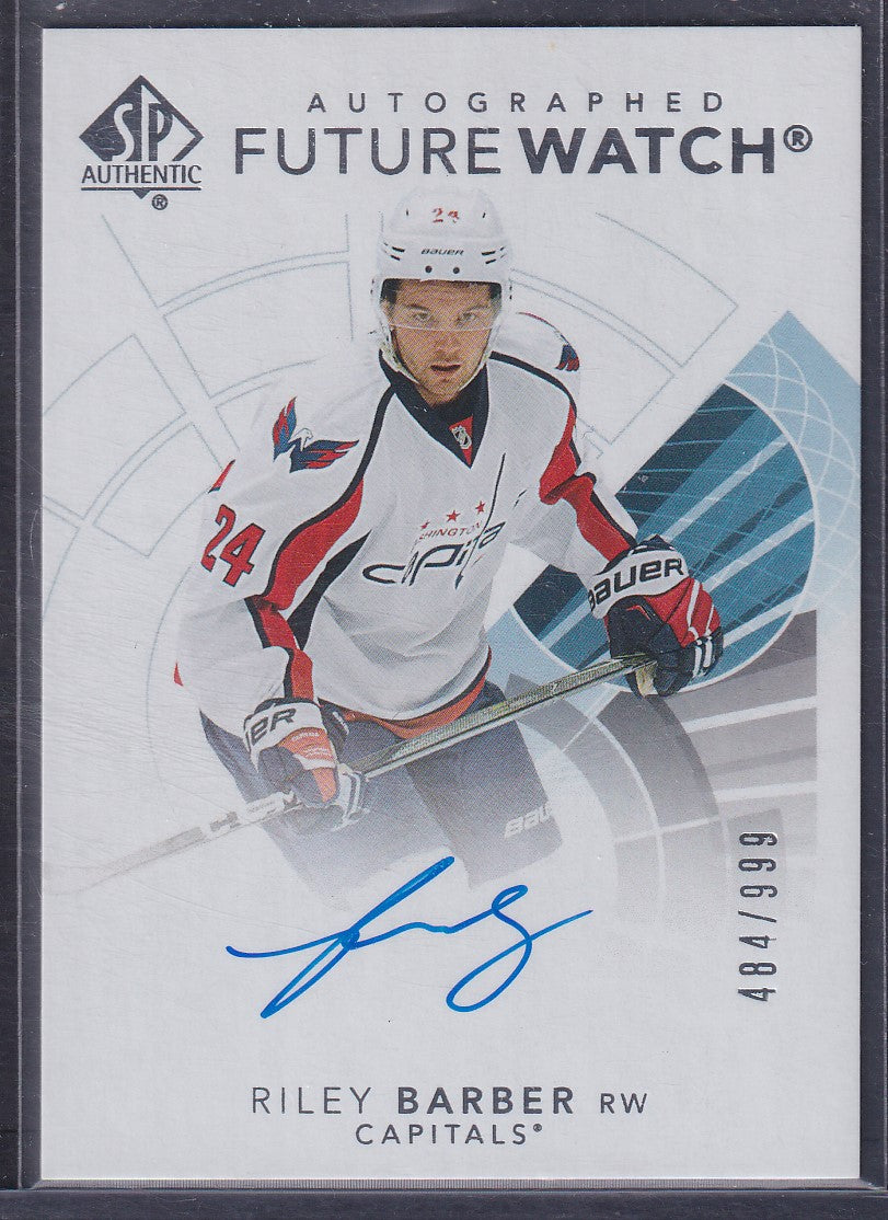 RILEY BARBER - 2017 SP Authentic Future Watch Auto #124, /999