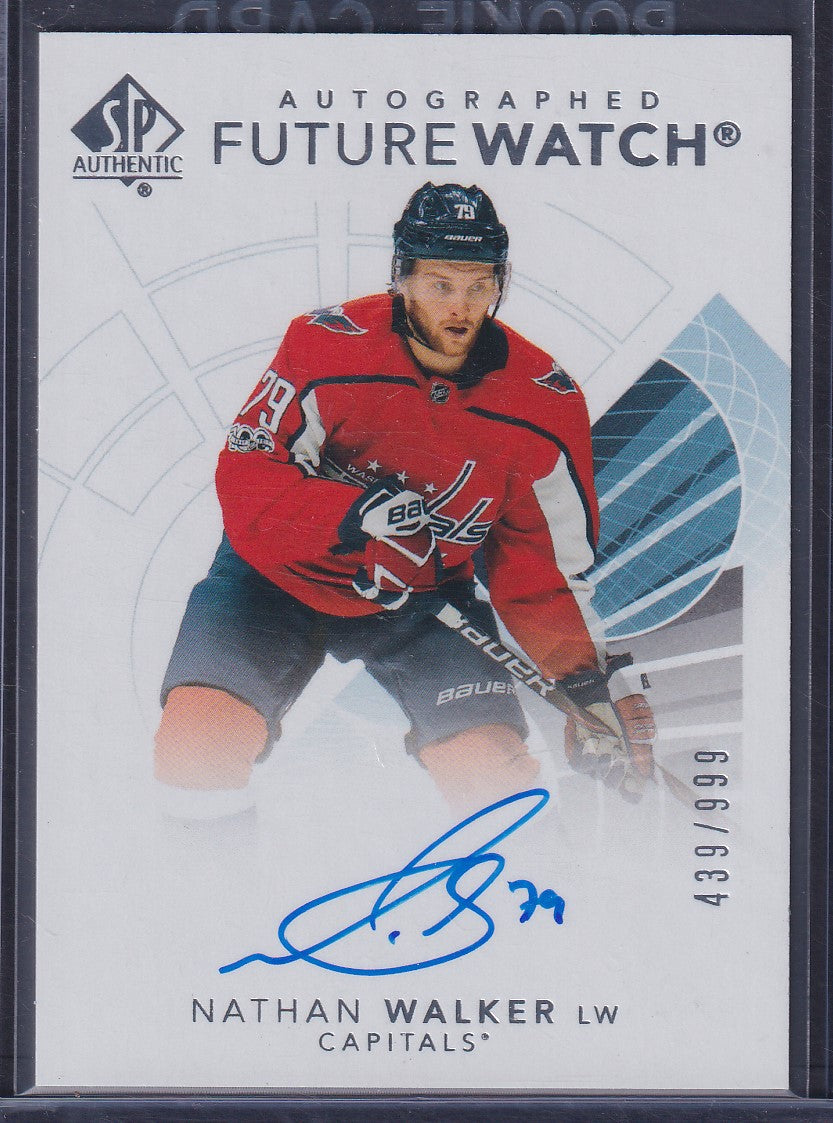 NATHAN WALKER - 2017 SP Authentic Future Watch Auto #179, /999