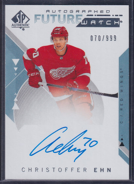 CHRISTOFFER EHN - 2018 SP Authentic Future Watch Auto #222, /999, JERSEY #