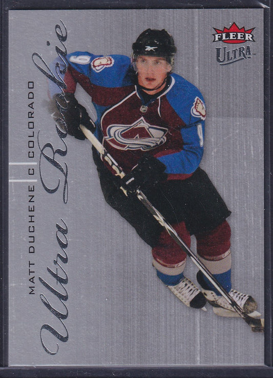 MATT DUCHENE - 2009 NHL Fleer Ultra Rookie #252