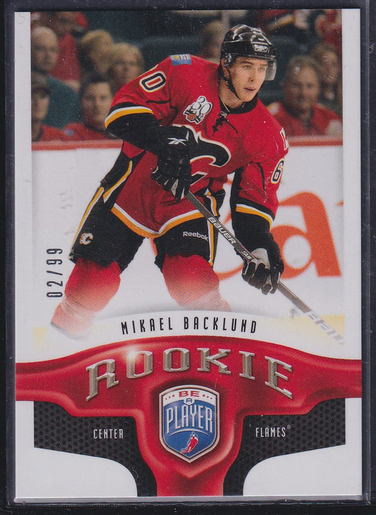 MIKAEL BACKLUND - 2009 BAP Be a Player Rookie #280, /99
