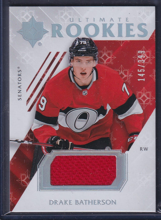 DRAKE BATHERSON - 2018 Upper Deck Ultimate Rookies Jersey Patch #68, /399