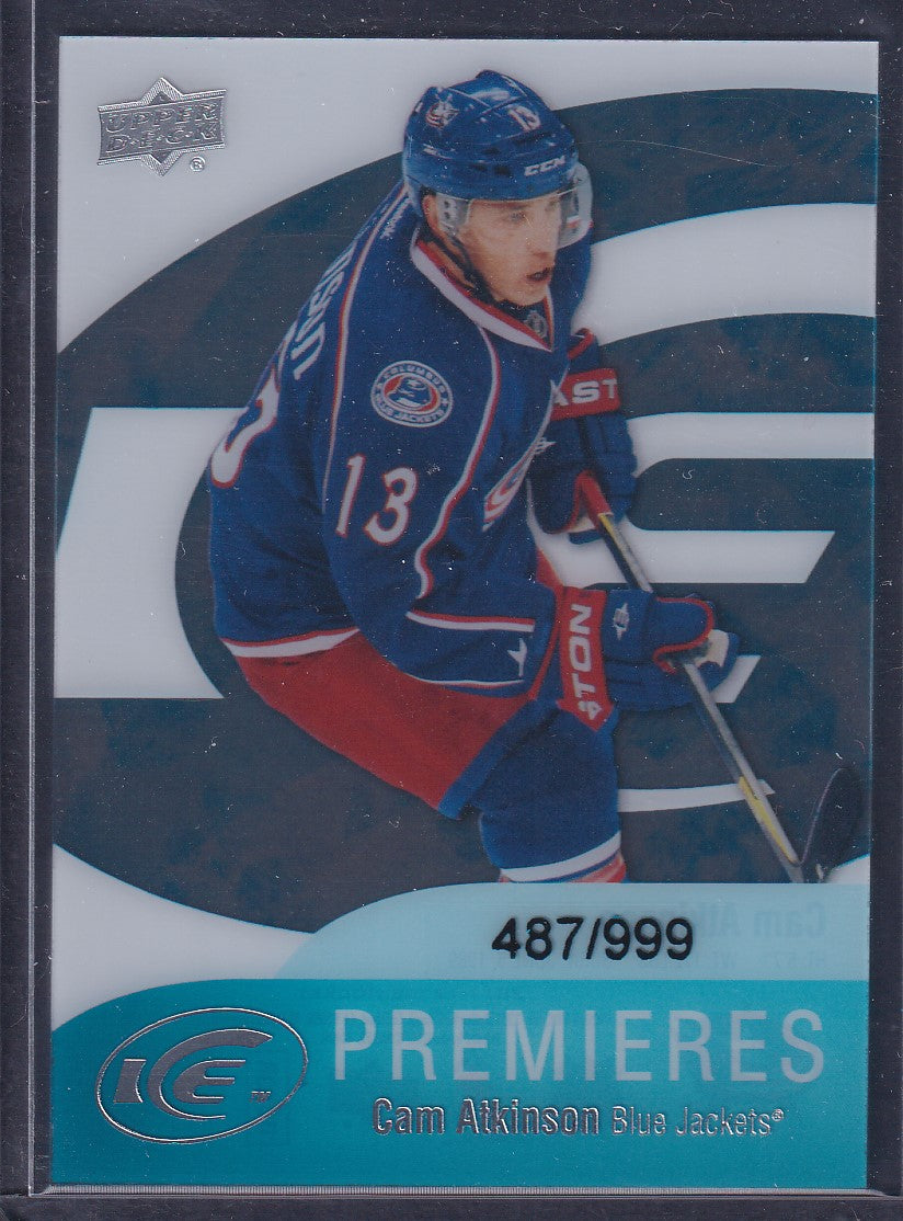 CAM ATKINSON - 2011 Upper Deck Ice Premieres #61, /999