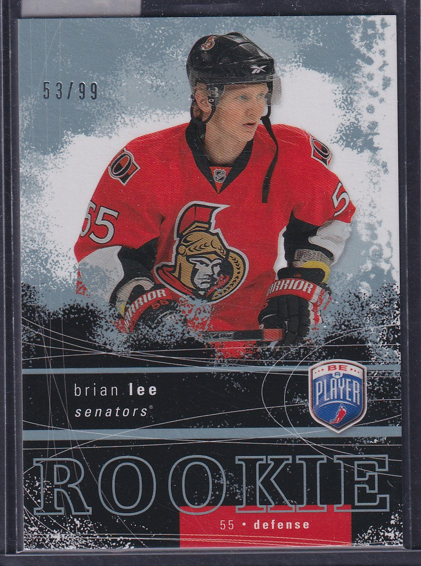 BRIAN LEE - 2007 Be a Player BAP Rookie #RR-340, /99