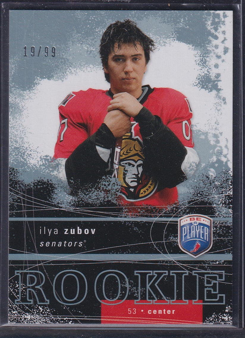 ILYA ZUBOV - 2007 Be a Player BAP Rookie #RR-355, /99