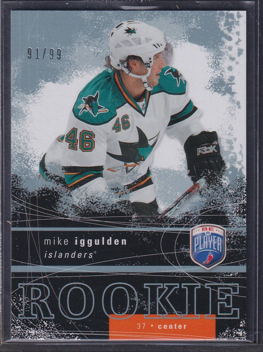 MIKE IGGULDEN - 2007 Be a Player BAP Rookie #RR-359, /99