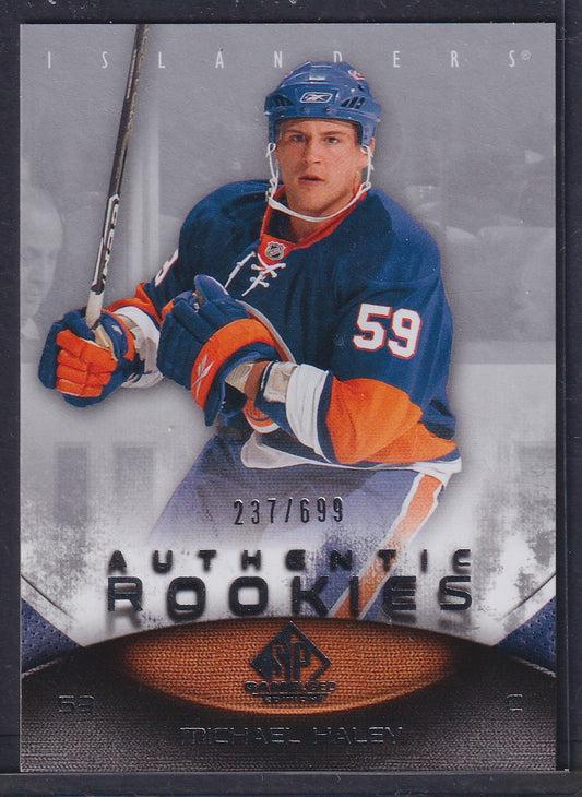 MICHAEL HALEY - 2010 SP Game Used Authentic Rookies #127, /699