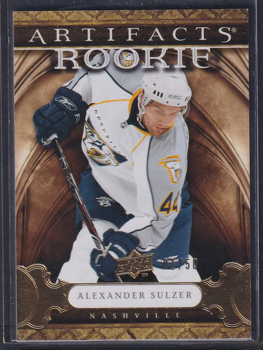 ALEXANDER SULZER - 2009 Upper Deck Artifacts Rookie #156, /50