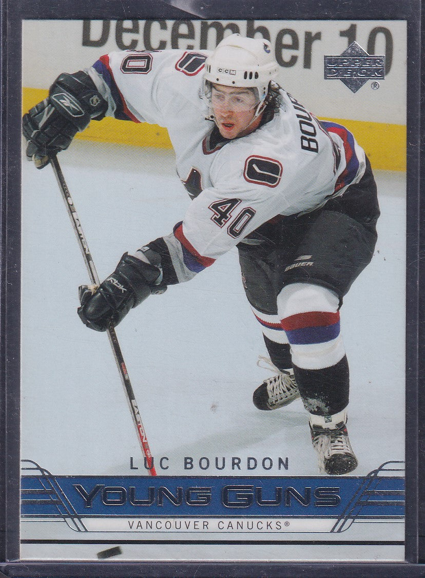 LUC BOURDON - 2006 Upper Deck Young Guns #248