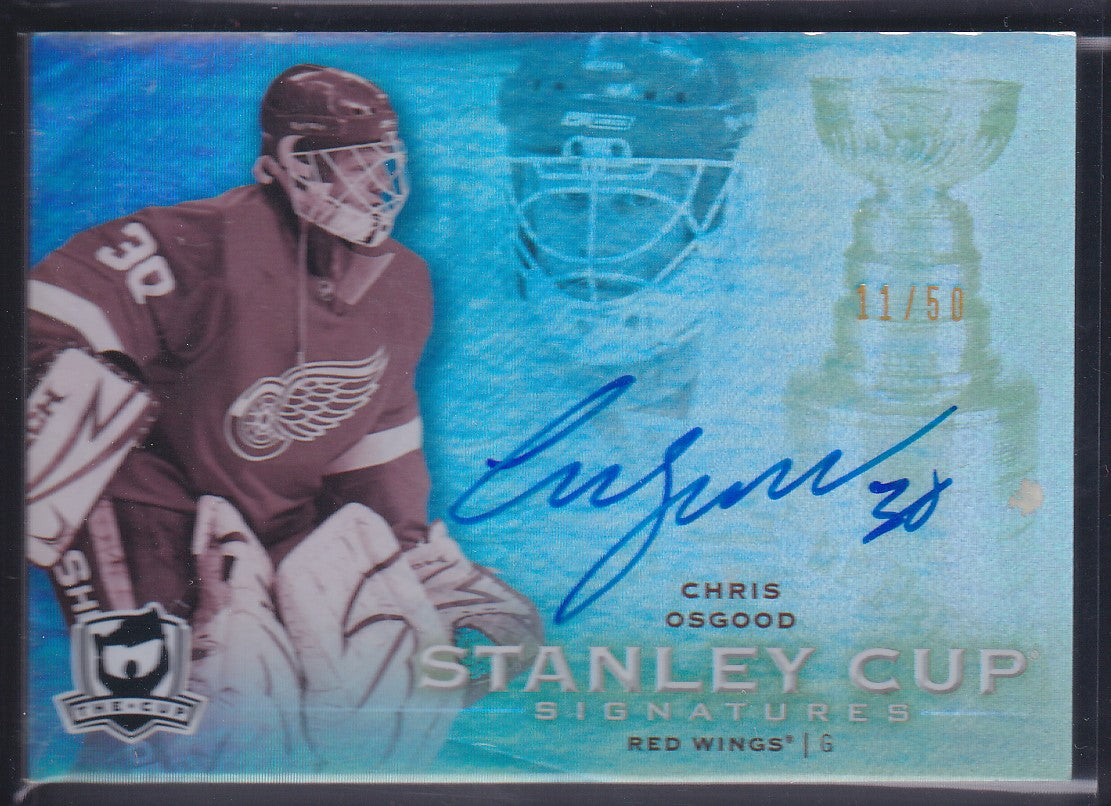 CHRIS OSGOOD - 2009 The Cup Stanley Cup Auto #SC-CO, /50