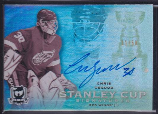 CHRIS OSGOOD - 2009 The Cup Stanley Cup Auto #SC-CO, /50