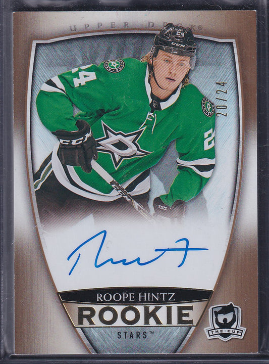 ROOPE HINTZ - 2018 The Cup Rookie Auto GOLD #131, /24