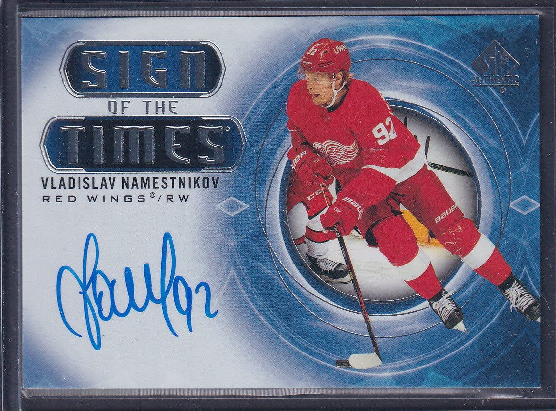 VLADISLAV NAMESTNIKOV - 2020 SP Authentic Sign of the Times Auto #SOTT-VN