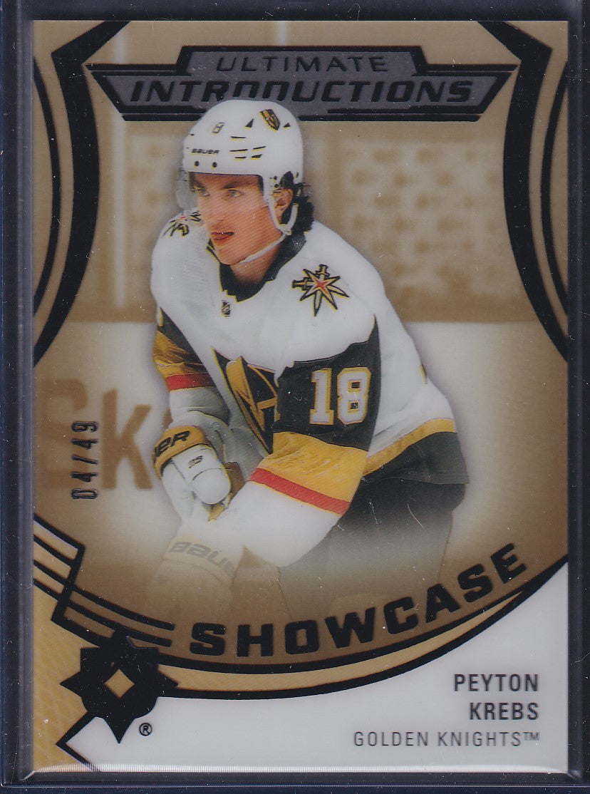 PEYTON KREBS - 2020 Upper Deck Ultimate Introductions Showcase #UI-91, /49