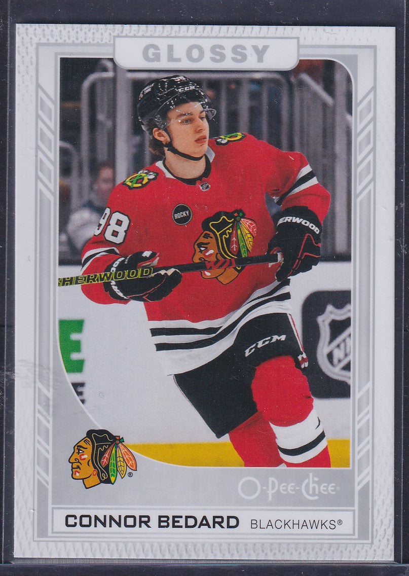 CONNOR BEDARD - 2023 Upper Deck O-Pee-Chee Glossy Rookie #R-47