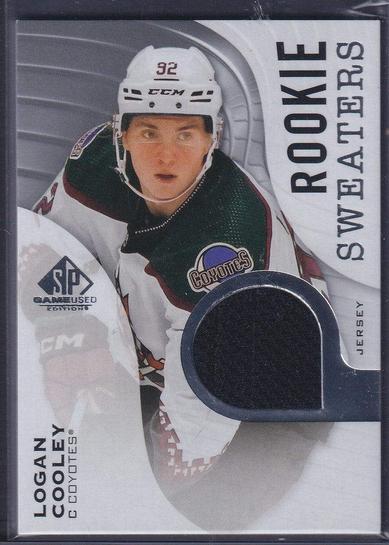 LOGAN COOLEY - 2023 SP Game Used Rookie Sweaters #RS-LC