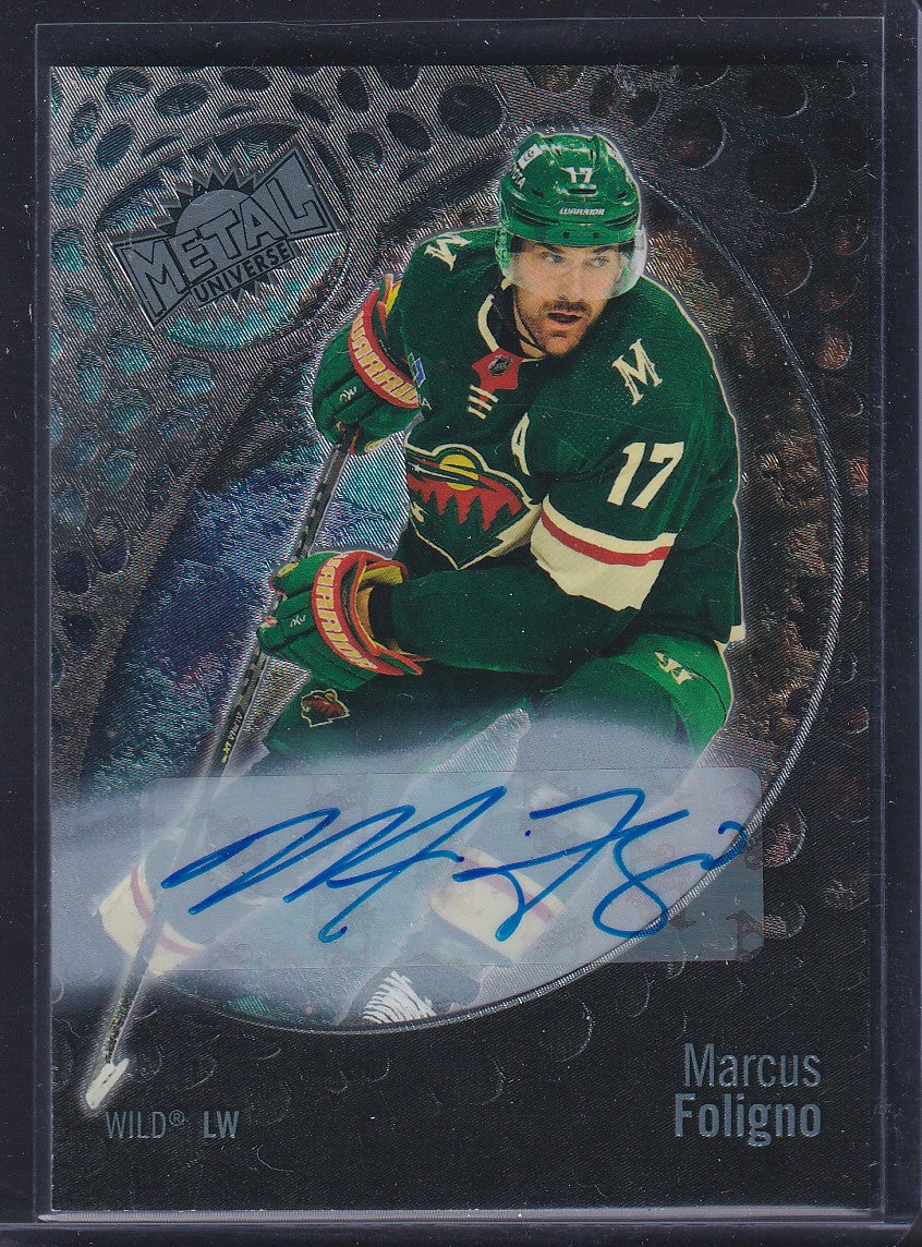 MARCUS FOLIGNO - 2022 Metal Universe Auto #20