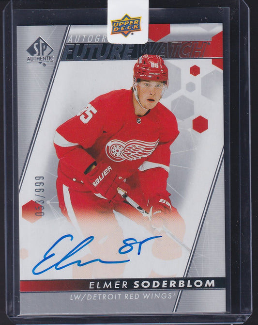 ELMER SODERBLOM - 2022 SP Authentic Future Watch Auto #147, /999