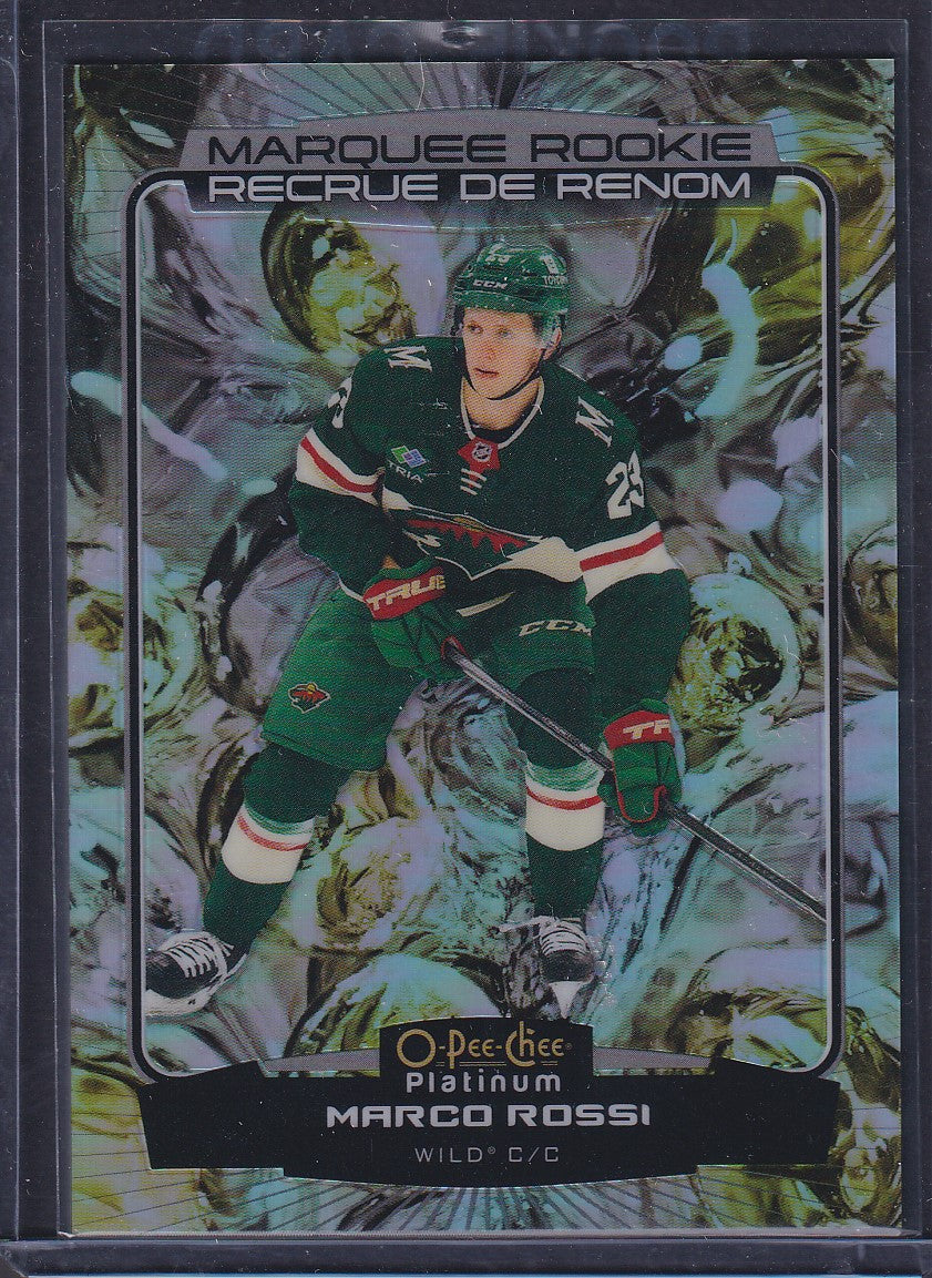 MARCO ROSSI - 2022 O-Pee-Chee Marquee Rookie LIQUID METAL #208, /349