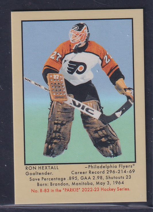 RON HEXTALL - 2022 Parkhurst Minis WRAPPER BACK #R-83