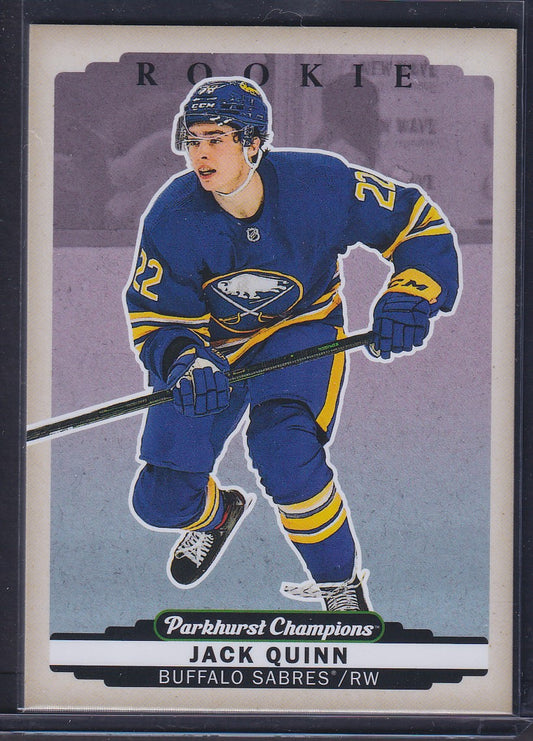 JACK QUINN - 2022 Parkhurst Champions Rookie COLOR VARIANT #322