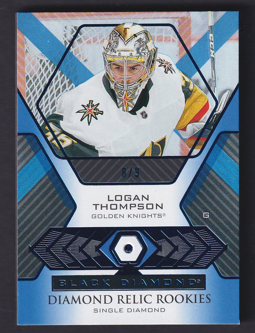 LOGAN THOMPSON - 2021 Black Diamond Relic Rookies #BDR-LT, /9