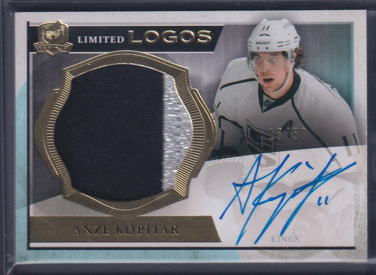 ANZE KOPITAR - 2013 The Cup Limited Auto Patch #LL-AK, /50