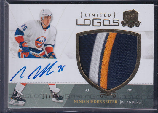 NINO NIEDERREITER - 2010 The Cup Limited Logos Auto Patch #LL-NN, /50