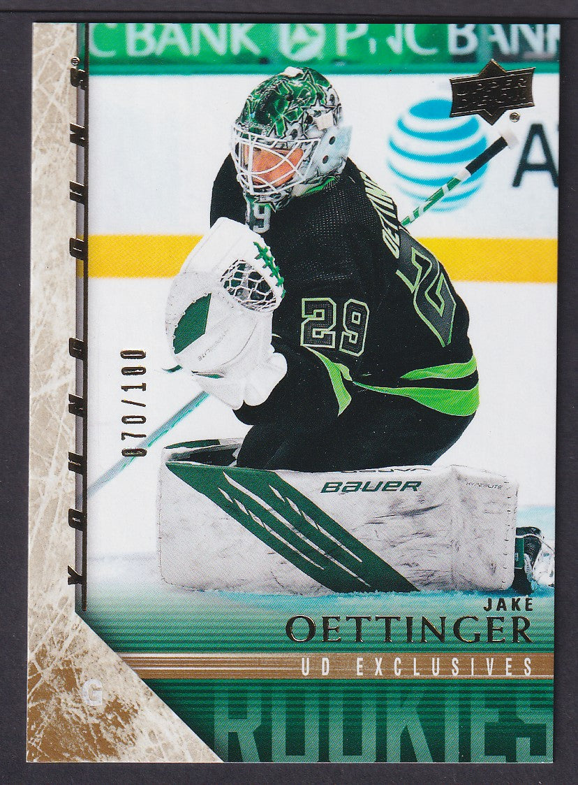 JAKE OETTINGER - 2020 Upper Deck Young Guns Retro EXCLUSIVES #T-90, /100