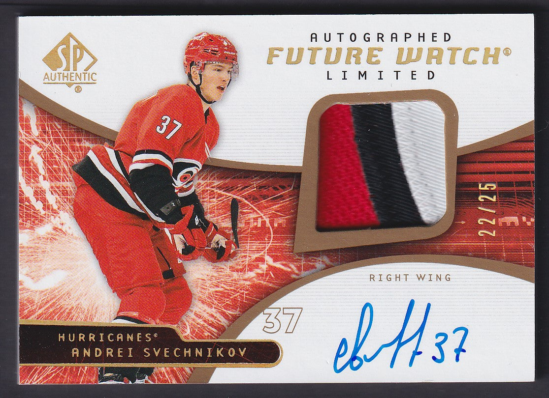 ANDREI SVECHNIKOV - 2018 SP Authentic Future Watch Auto Limited #R-AS, /25