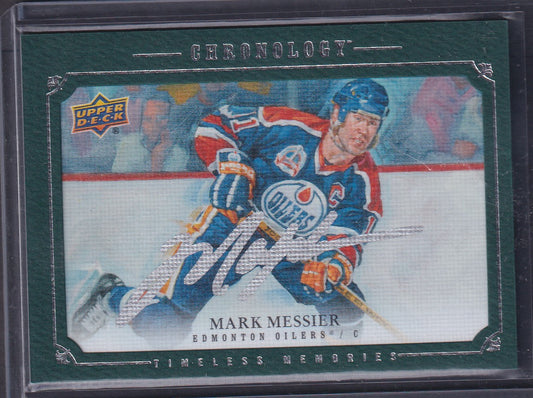 MARK MESSIER - 2019 Chronology Timeless Memories Auto #CMA-MM, /10