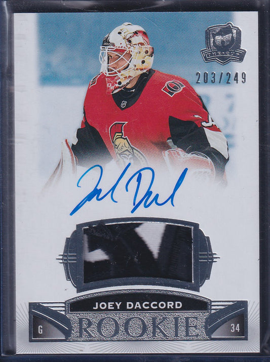 JOEY DACCORD - 2019 The Cup Rookie Auto Patch #69, /249