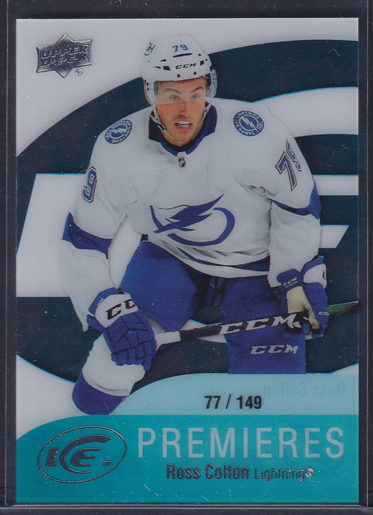 ROSS COLTON - 2021 Upper Deck Ice Premieres #15, /149