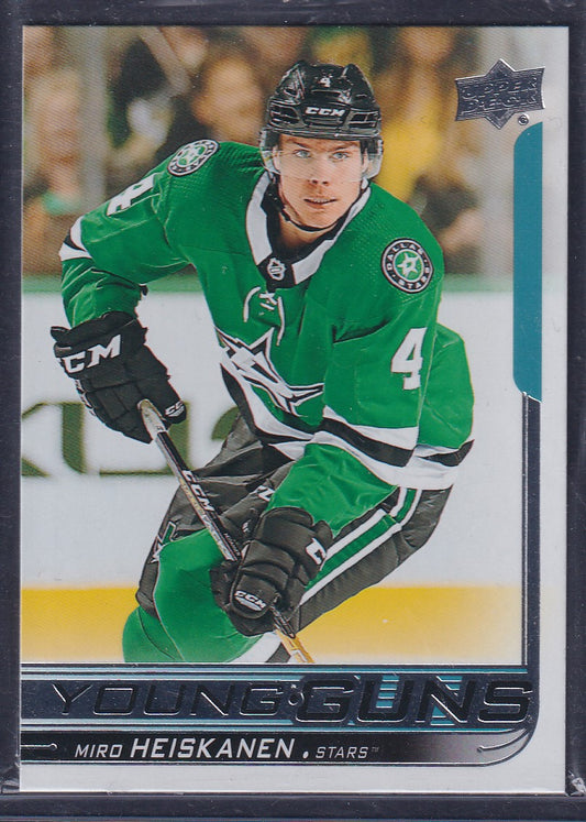 MIRO HEISKANEN - 2018 Upper Deck Young Guns #246