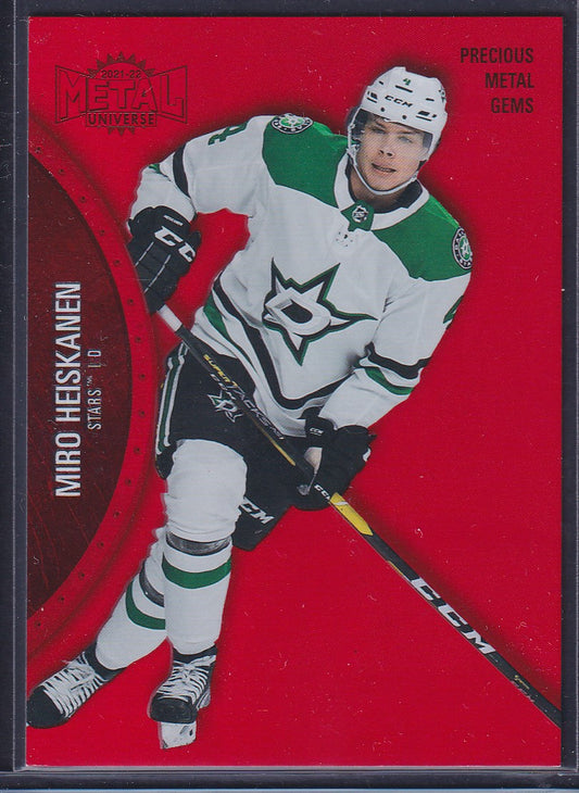 MIRO HEISKANEN - 2021 Metal Universe PMG Precious Metal Gems #3, /100