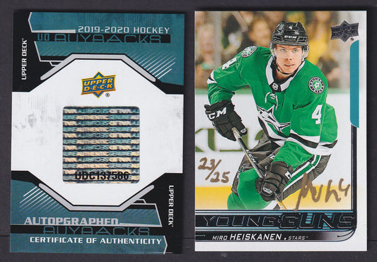 MIRO HEISKANEN - 2019 Young Guns Buybacks AUTO /25