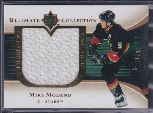 MIKE MODANO - 2005 Upper Deck Ultimate Collection Premium Swatches #PS-MM, /75