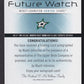 WYATT JOHNSTON - 2022 SP Authentic Future Watch Auto #RFWA-WJ, /699