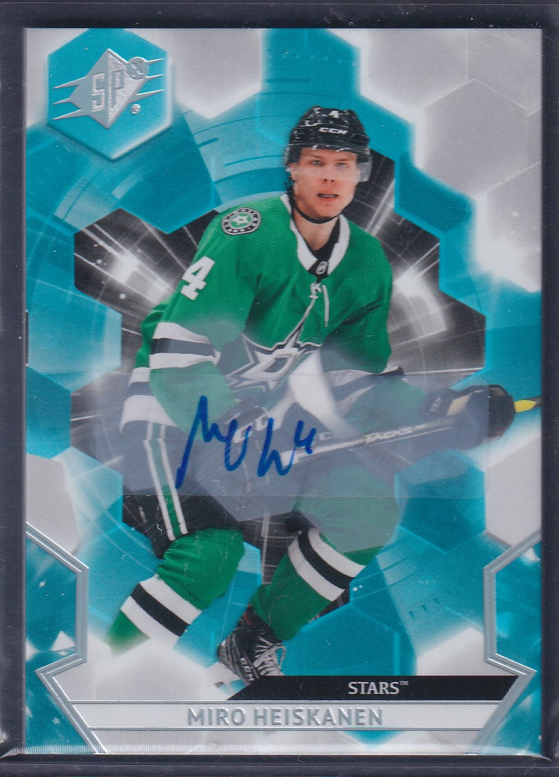 MIRO HEISKANEN - 2020 Upper Deck SPx Auto #44