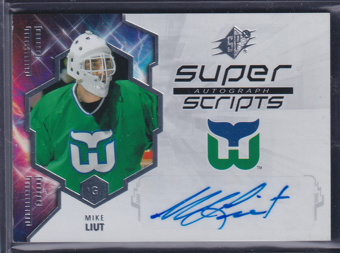 MIKE LIUT - 2019 Upper Deck SPx Super Scripts Auto #SS-ML