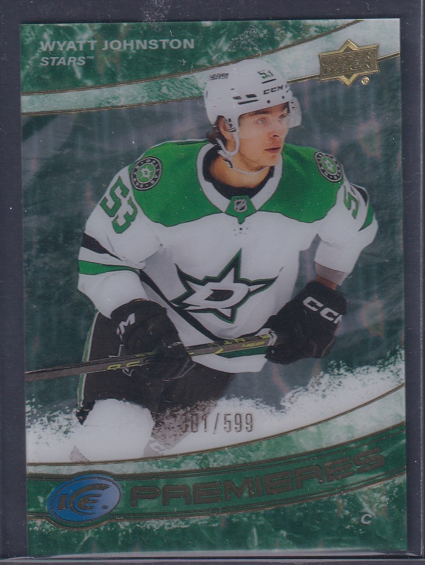 WYATT JOHNSTON - 2022 Upper Deck Ice Premieres #245, /599