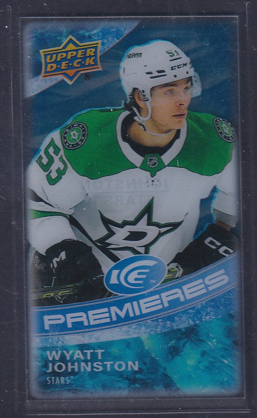 WYATT JOHNSTON - 2022 Upper Deck Ice Premieres Mini #MI-10