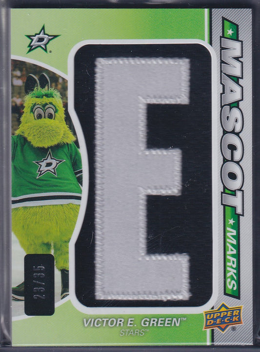 VICTOR E. GREEN - 2022 SP Game Used Mascot Marks E #MM-DAL, /35