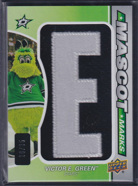 VICTOR E. GREEN - 2022 SP Game Used Mascot Marks E #MM-DAL, /35