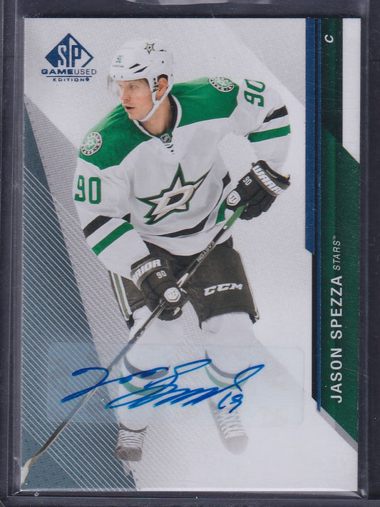 JASON SPEZZA - 2014 SP Game Used Auto #65