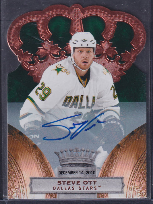 STEVE OTT - 2010 Panini Crown Auto #33, /100