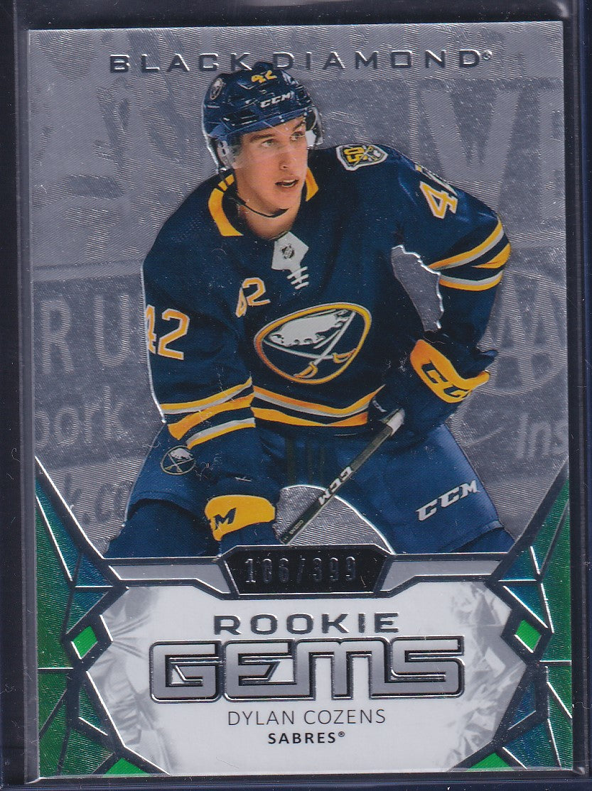 DYLAN COZENS - 2020 Upper Deck Black Diamond Rookie Gems #RG-DC, /399