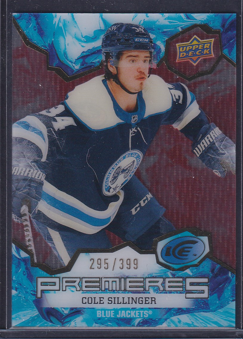 COLE SILLINGER - 2021 Upper Deck Ice Premieres #235, /399