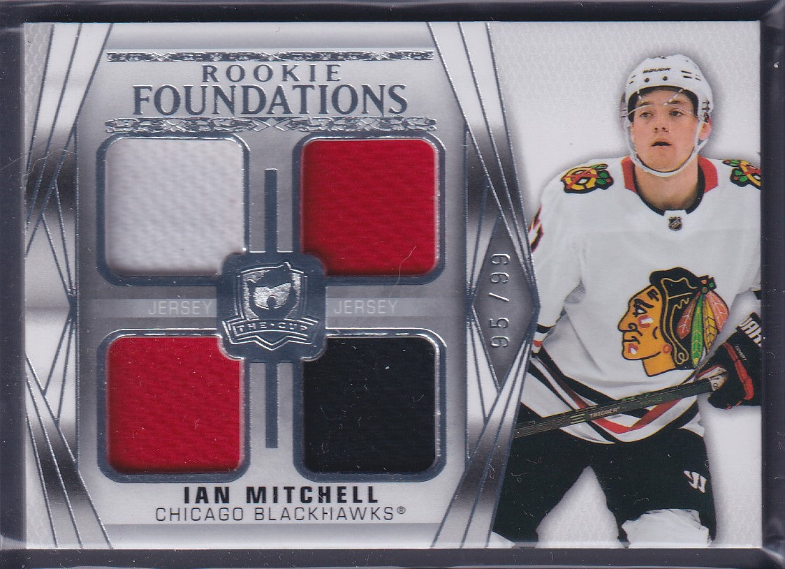 IAN MITCHELL - 2020 The Cup Rookie Foundations Quad Patch #F-IM, /99